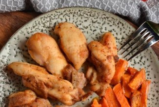 Курица с бататом в духовке 🍗