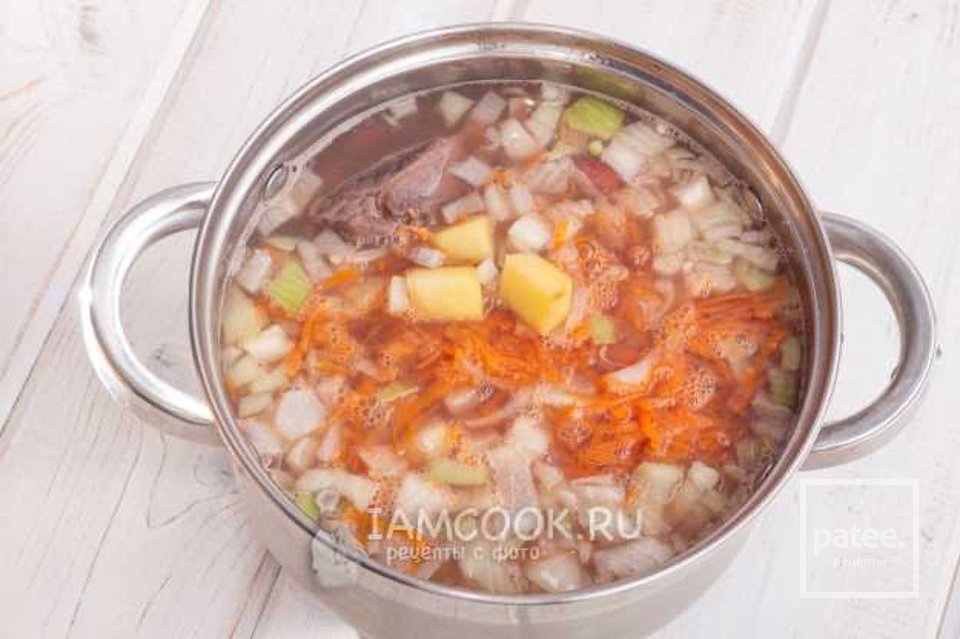 Суп из красной фасоли с мясом 🍲 - Шаг 5