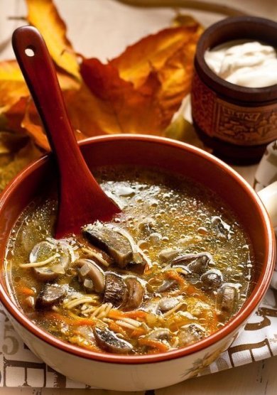 Грибная лапша 🍲 - Шаг 1