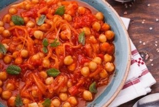 Нут с помидорами 🍅