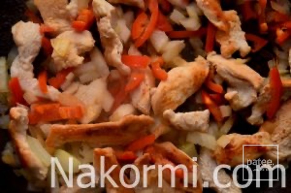 Японская лапша с курицей 🍝 - Шаг 6