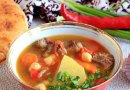 Жареная шурпа по-узбекски 🍲
