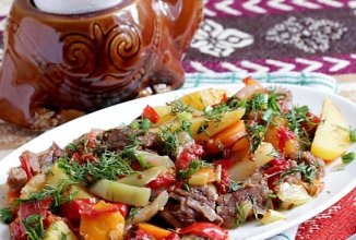 Нарханги - мясо с овощами по-узбекски 🥩