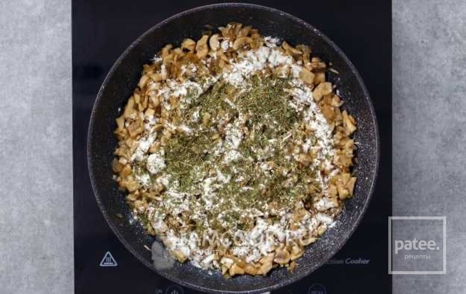 Жульен в тарталетках с грибами и сыром 👍🏼 - Шаг 4