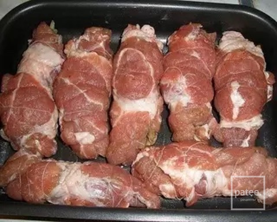 Свиные рулетики 🥩 - Шаг 4