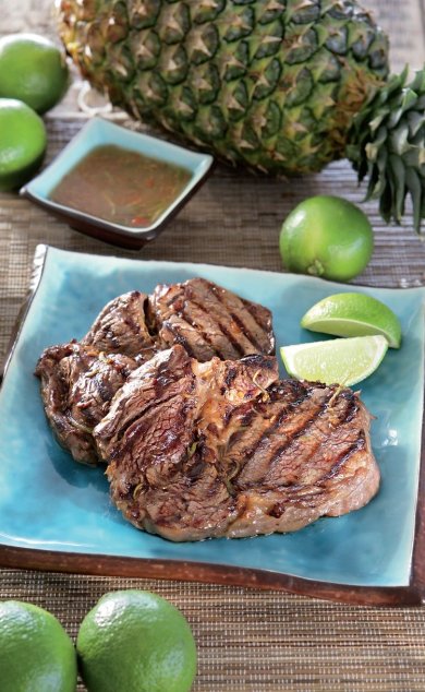 Стейки в пикантном маринаде из лайма и ананаса 🥩 - Шаг 2