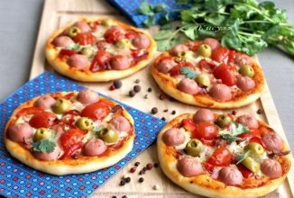 Мини-пиццы 🍕