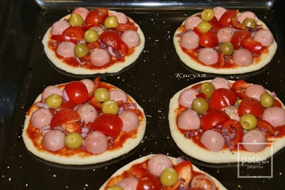 Мини-пиццы 🍕 - Шаг 11