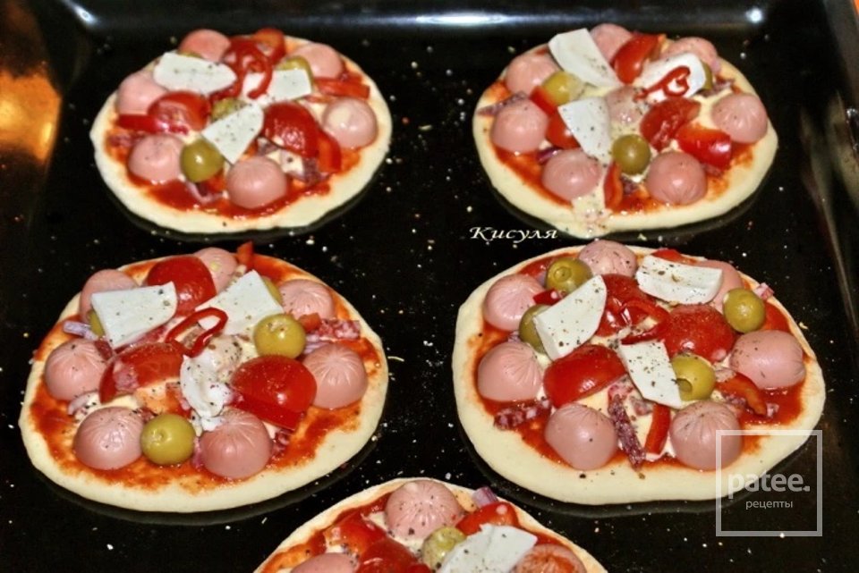 Мини-пиццы 🍕 - Шаг 13