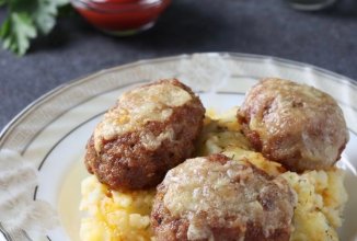 Котлеты из индейки с сыром в духовке 👍🏼