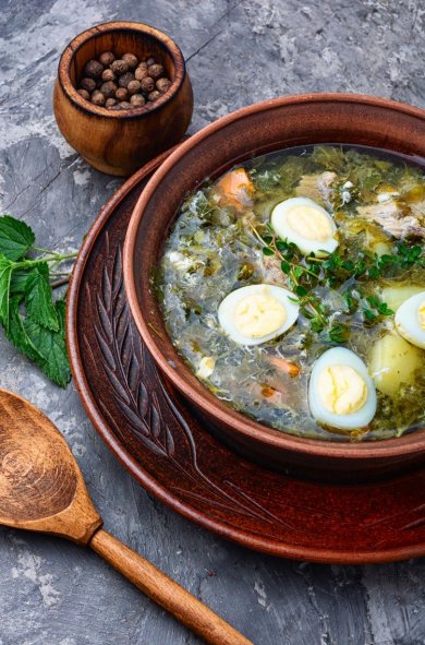 Щи из крапивы 🍲 - Шаг 1