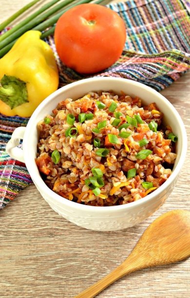 Гречневая каша с овощами в мультиварке 🥣 - Шаг 1