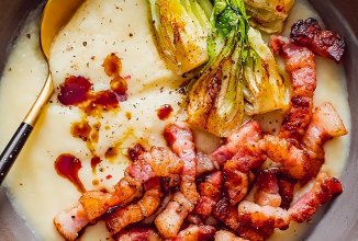 Суп из сельдерея с беконом 🍲