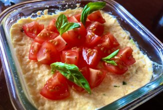 Сырный салат «по-новому».