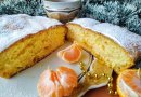Мандариновый пирог, скорее сохраняйте его рецепт, он лучший!