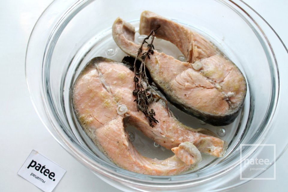 Стейки кеты на пару - Шаг 8