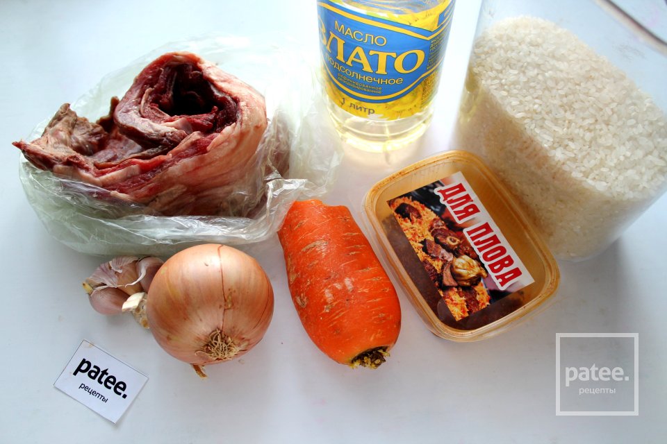 Плов с бараньими рёбрышками - Шаг 1