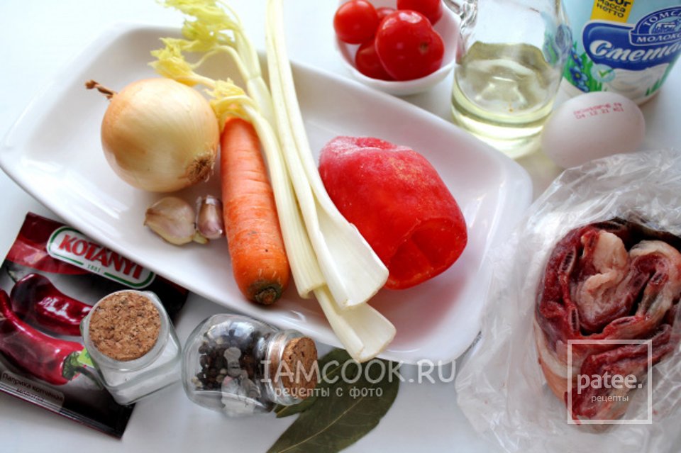 Болгарский суп с говядиной 🍲 - Шаг 1