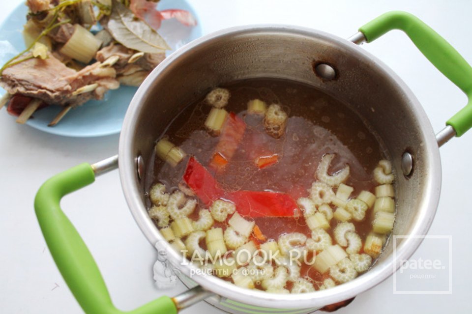 Болгарский суп с говядиной 🍲 - Шаг 4