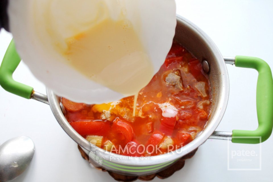 Болгарский суп с говядиной 🍲 - Шаг 10