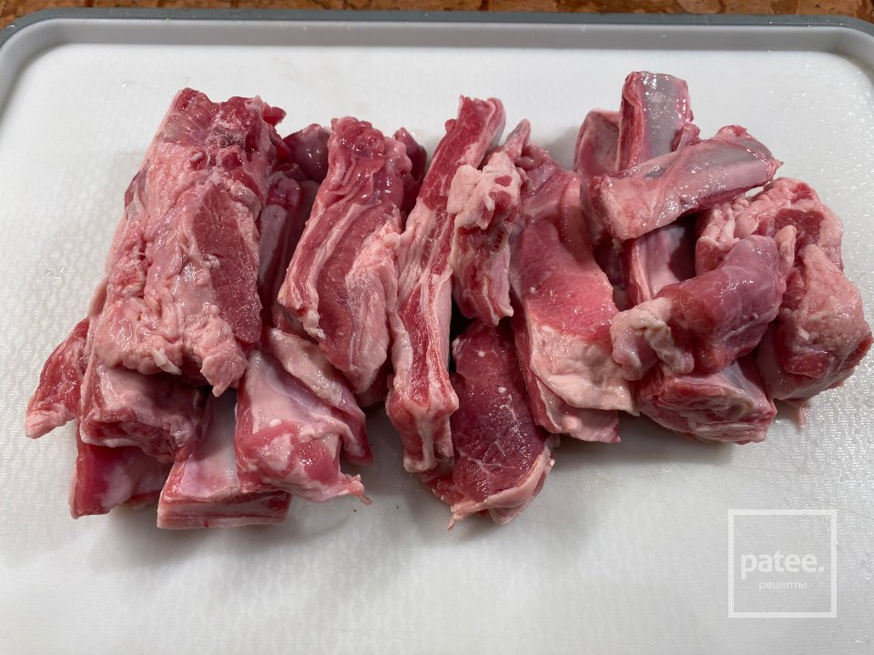 Азербайджанская Бозартма из баранины - Шаг 1