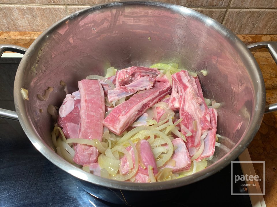 Азербайджанская Бозартма из баранины - Шаг 3