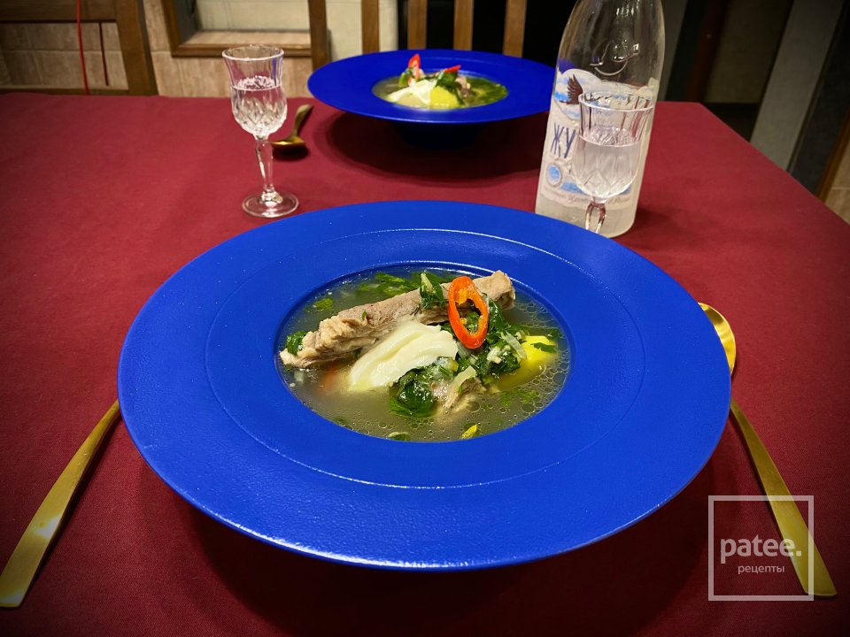 Азербайджанская Бозартма из баранины - Шаг 10