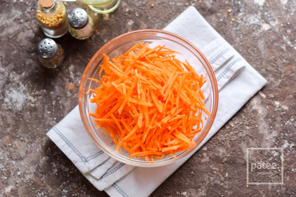 Салат из моркови на зиму 🥕 - Шаг 2
