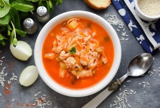 Рассольник с курицей 🍲