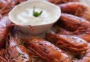 Креветки с кориандром и лаймом 🍤