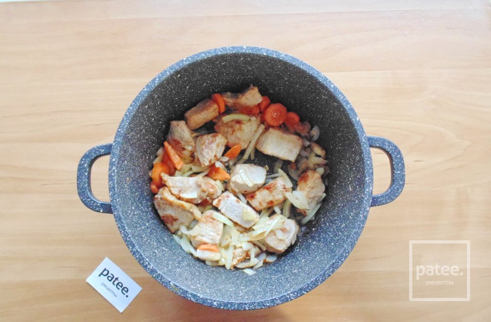 Жаркое из свинины с картофелем и брокколи - Шаг 4