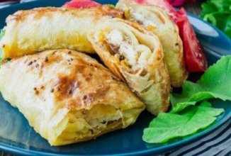 Рыба запечённая в лаваше.