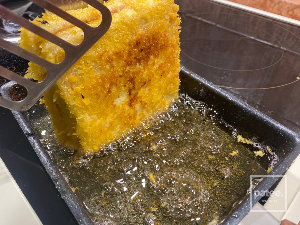 Сырные Тосты с клубничной ветчиной - Шаг 11