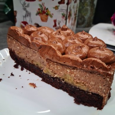 Чезкейк банан/бренди - Шаг 4