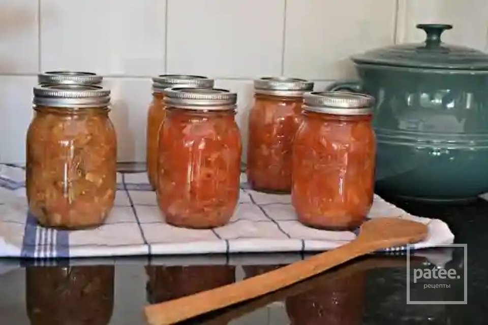 Болгарский овощной салат на зиму 🥗 - Шаг 8
