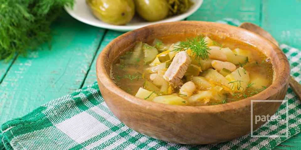 Рассольник с фасолью 🍲 - Шаг 1