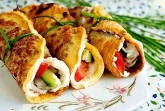 Бризоль с курицей и томатами 👍🏼