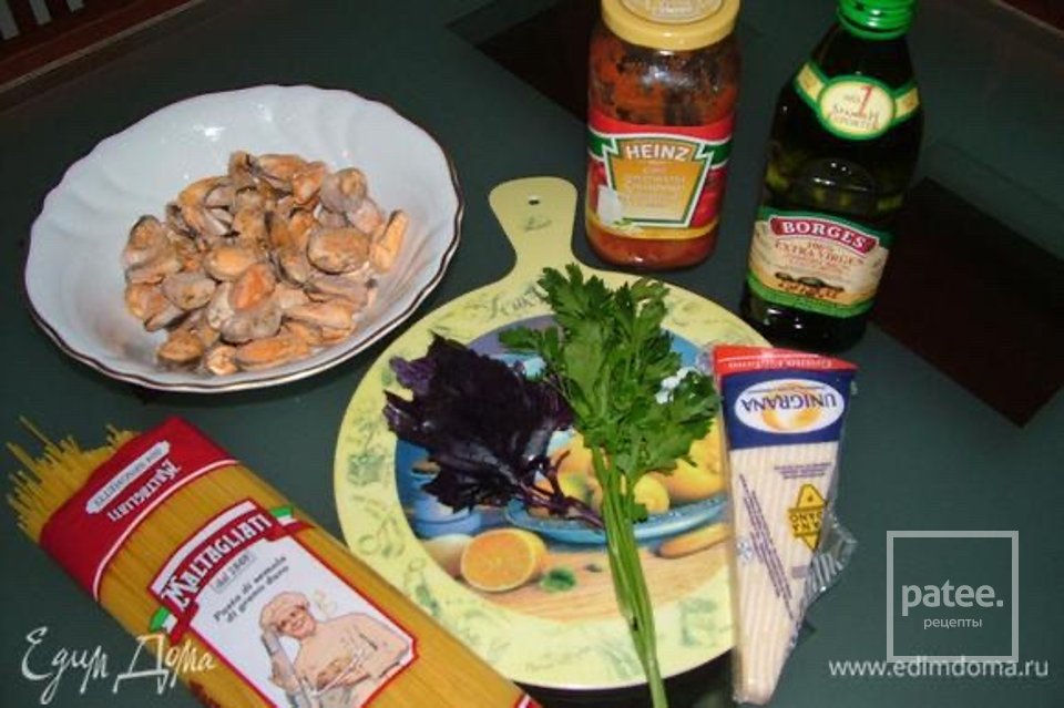 Спагетти с мидиями 🍝 - Шаг 1