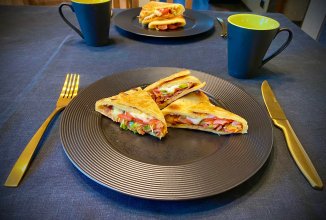 Яичный Ролл с беконом