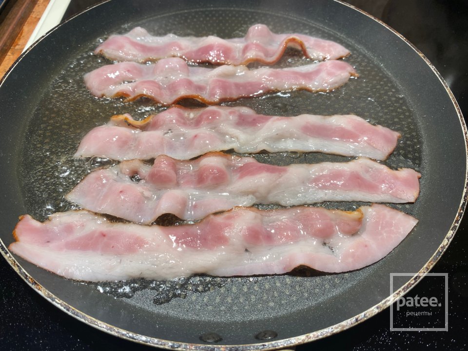 Яичный Ролл с беконом - Шаг 1