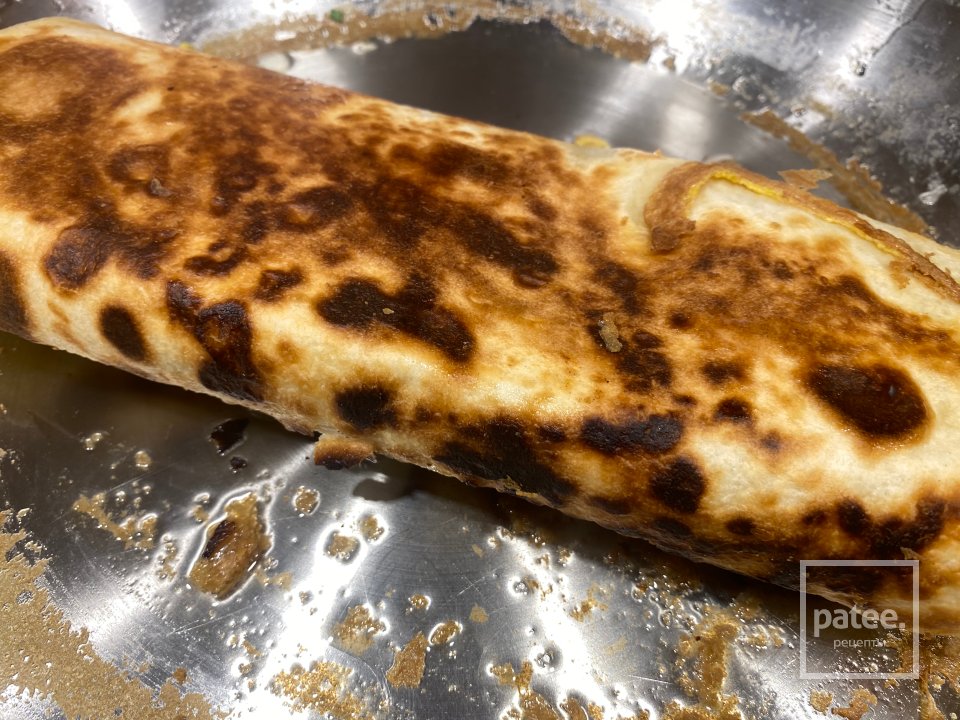 Яичный Ролл с беконом - Шаг 10