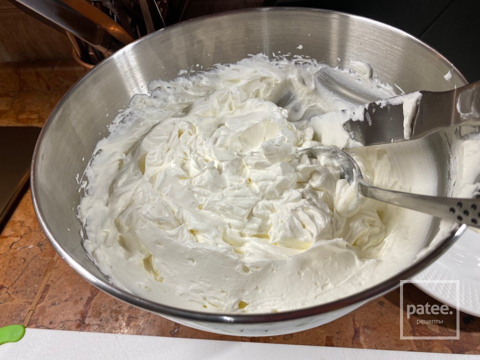 Зимний Земляничный торт из матчи - Шаг 5