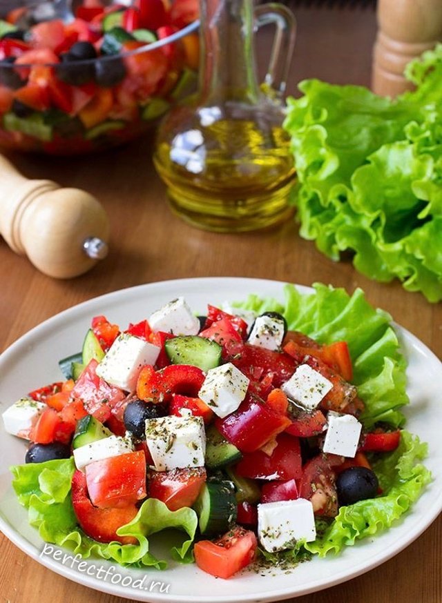 Греческий салат 🥗