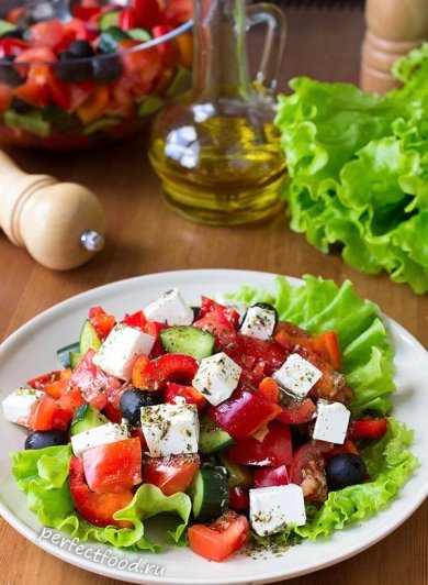 Греческий салат 🥗 - Шаг 6