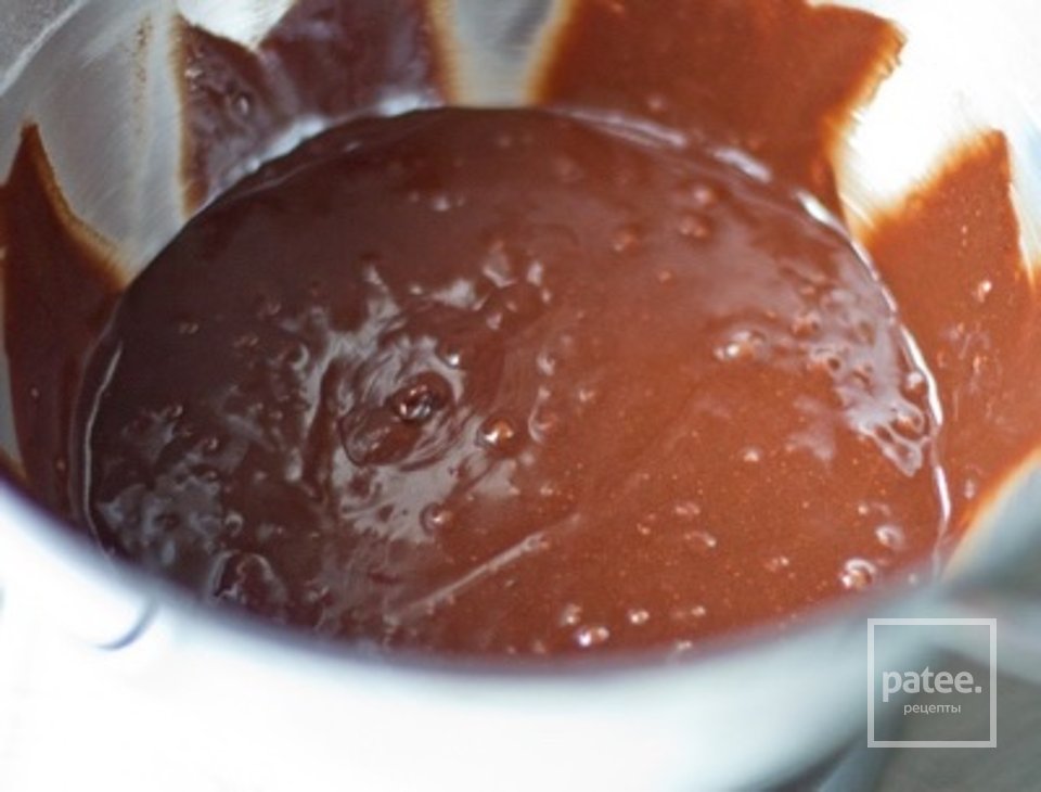 Шоколадно-кофейный пирог со сметанным кремом 🍰 - Шаг 6