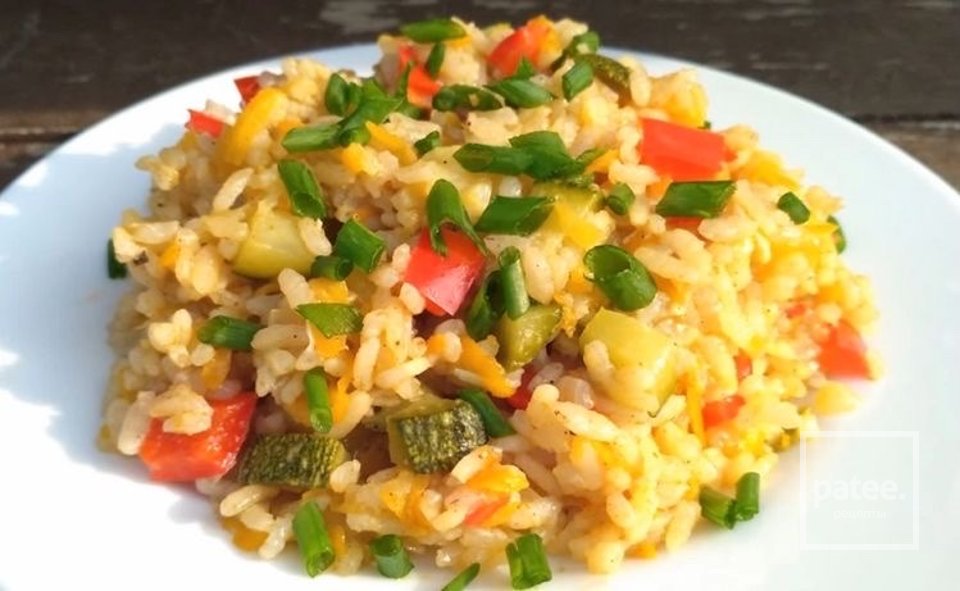 Рис с овощами 🍚 - Шаг 1