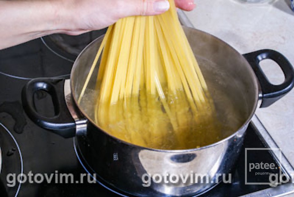 Тальятелле с острым соусом с морепродуктами 🍝 - Шаг 2