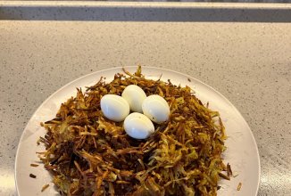 Салат «Гнездо глухаря»