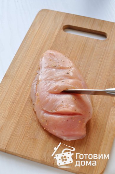 Куриная грудка в сметанном соусе 🍗 - Шаг 3