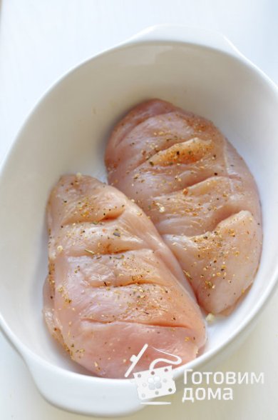 Куриная грудка в сметанном соусе 🍗 - Шаг 4